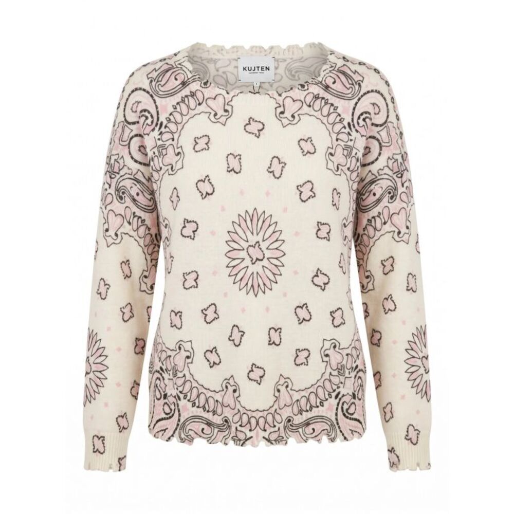 Kujten Women `Mela Bandana Bico` Round Neck Sweater